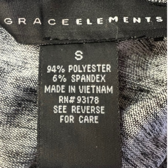 Metallic Hankerchief Hem Dress/Top - Picture 7 of 7